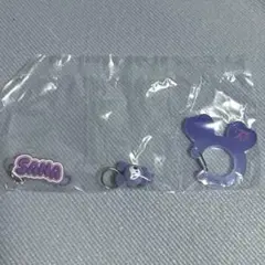 TWICE LOVELYS アクリルカラビナフロッキーマスコット サナ