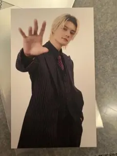 M!LK 愛知会場限定 佐野勇斗 黒スーツ衣装トレカ