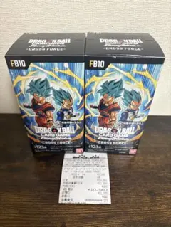 ドラゴンボール フュージョンワールド CROSS FORCE 2box 2箱 - メルカリ