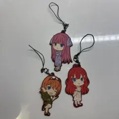 五等分の花嫁ラバーストラップ 3個セット