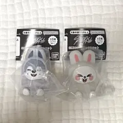 skzoo ガチャ　ライトマスコット　リビット　リノ　バンチャンウルフチャン