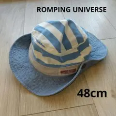ROMPING UNIVERSE 青白ストライプ 帽子 48cmのサムネイル