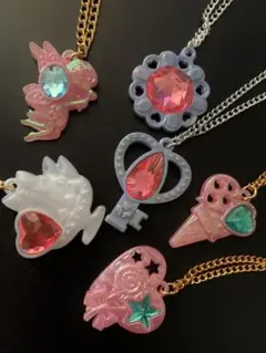 セボンスター レトロ 昔 過去 3点まとめ リボン お花 天秤 ネックレス セボンスター レトロ 昔 過去 3点まとめ リボン お花 天秤