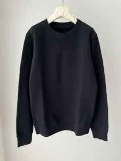 17aw/メゾンマルジェラ10/再構築インサイドアウトスウェット/黒/希少52