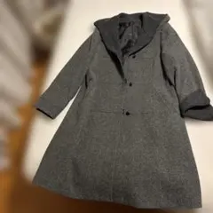 グレー ロングコート Lサイズ