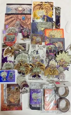 遊戯王DM 闇マリク グッズセット 缶バッジ アクリルスタンド ストラップ 闇マリク】遊☆戯☆王デュエルモンスターズ 描き下ろし缶バッジ
