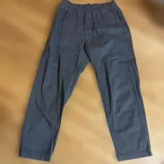 UNIQLO メンズ　S サイズ　グレー ワイドパンツ ゴムウエスト