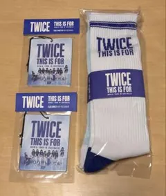 TWICE this is for VIP 靴下2足&エアーフレッシュナー2個
