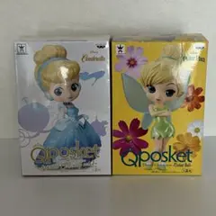 新品 ディズニー qposket ティンカーベル＆シンデレラ