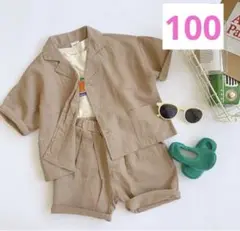 韓国子供服　セットアップ　サイズ100 美品！