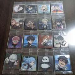 呪術廻戦ウエハースシールVol3 ノーマル、レアコンプリート16枚セット！