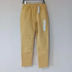 【古着】UNIQLO（ユニクロ）　ウルトラストレッチパンツ　150　イエロー