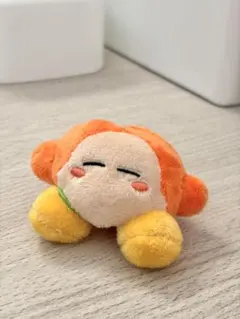 ワドルディ　ぬいぐるみ マスコット　オレンジ