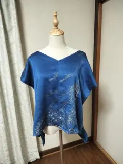 着物リメイク　八掛け　ブラウス