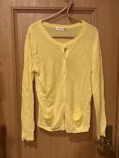 LEPSIM lowrys farm カーディガン　イエロー