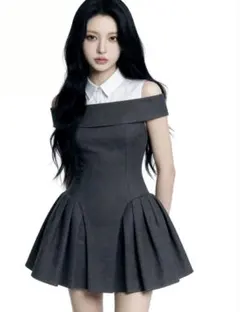 dearanddust docking flare one-piece - メルカリ