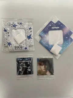 TXT ビジュアルスクエアフォトシール　ケース　集合　ヒュニンカイ　セット