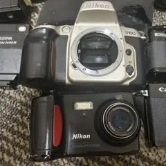 Nikon F60 一眼レフカメラ(動作未確認) ファイル:Nikon F60 (top and front) (retouched).jpg - Wikipedia