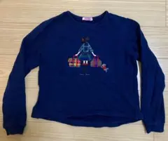 familiar 新品未使用トレーナー 160 ブルー　タグ付き 新品・未使用・タグ付き！familiar トレーナー 160 ブルー familiar