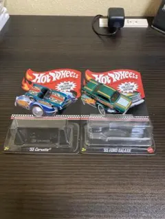 ホットウィールコレクターエディション　コルベット、ギャラクシーセットルース品