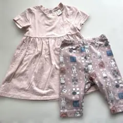 ユニクロ　H&M ワンピース　ミッフィー　レギンスパンツ　セット販売　80