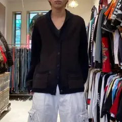 vintage カーディガン ネイビー