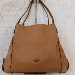 COACH【コーチ 】イーディー/2way/レザー/バケツ型フォルム/ハンドル 