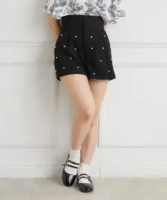 ems excite パール付きデニムSPT