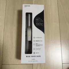TESCOM ミニヘアアイロン カール 25mm 190℃ ミニコテ