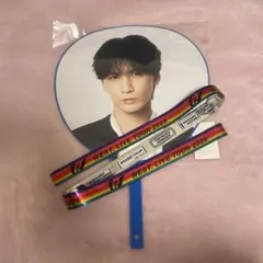 ジャンボうちわ　藤井流星　WEST. LIVE 2026 唯一無二 銀テ付き