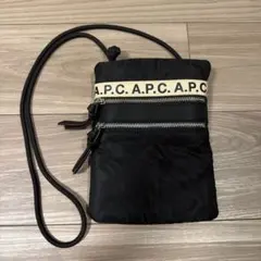 Sacai × A.P.Cコラボウエストバッグ ネイビー - メルカリ