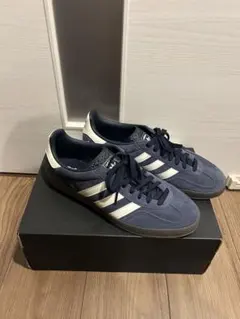 【美品】SHIPS別注adidas 27.5cm ガゼル　インドア　ネイビー