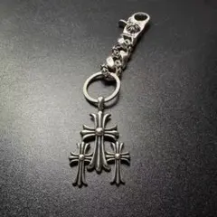 クロス キーホルダー エクストラファンシーキーリング シルバー ダガー