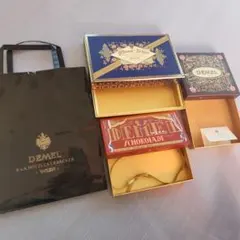 デメル チョコレート　空箱のみ　3個+紙袋のサムネイル