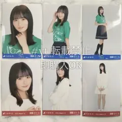 乃木坂46 遠藤さくら 宮城Tシャツ スウェット 6種コンプ 生写真