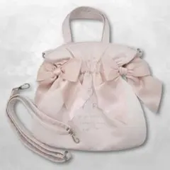 メゾンドフルール ダブルリボン 2way トートバッグ