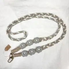 ハンドメイド　スマホショルダー