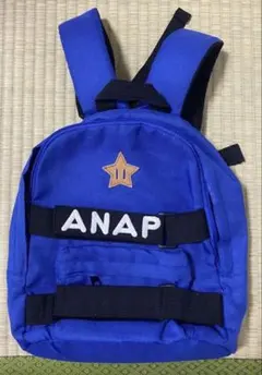 ANAP 青 リュック 星型ワッペン付きのサムネイル