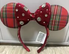WDW ディズニーワールド カチューシャ クリスマス チェックのサムネイル