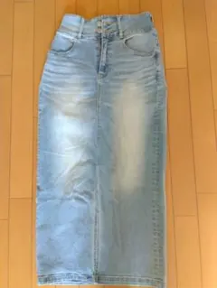 AZUL by MOUSSY ライトブルー タイトスカート S