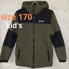 １７０サイズ OUTDOOR PRODUCTS 中綿 コート カーキ 子供服