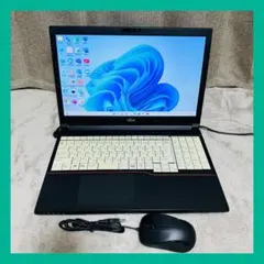 S461 富士通ノートパソコンi5メモリ8G高速SSD256 Win11オフィス