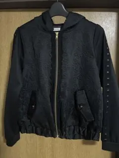 axes femme ブラック ジャンパー