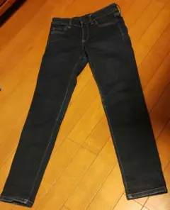 UNIQLO ユニクロ スキニージーンズ　ストレッチ　ネイビー　61cm