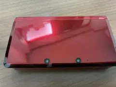 ニンテンドー3DS メタリックレッド 本体 動作確認済 SDカード付