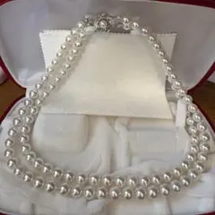 パールネックレス あこや 2連 美品
