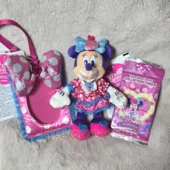 ミニーのファンダーランド　ぬいぐるみバッジ　カードホルダー　パルパルーザ