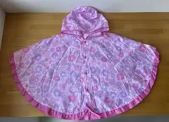 morino rinkle 花柄レインコート 80-100cm