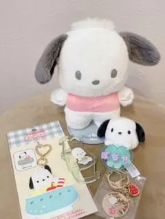 ぬいどりドールM（ぴたっとふれんず）ポチャッコセット⑅*ॱ˖•