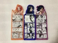 ONE PIECE ブックマークコレクション　ナミ　ロビン　たしぎ　3枚